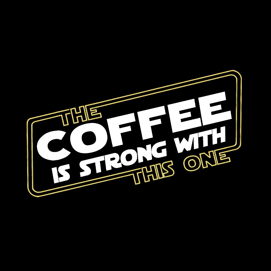 Strong Coffee Geeky T-Shirt