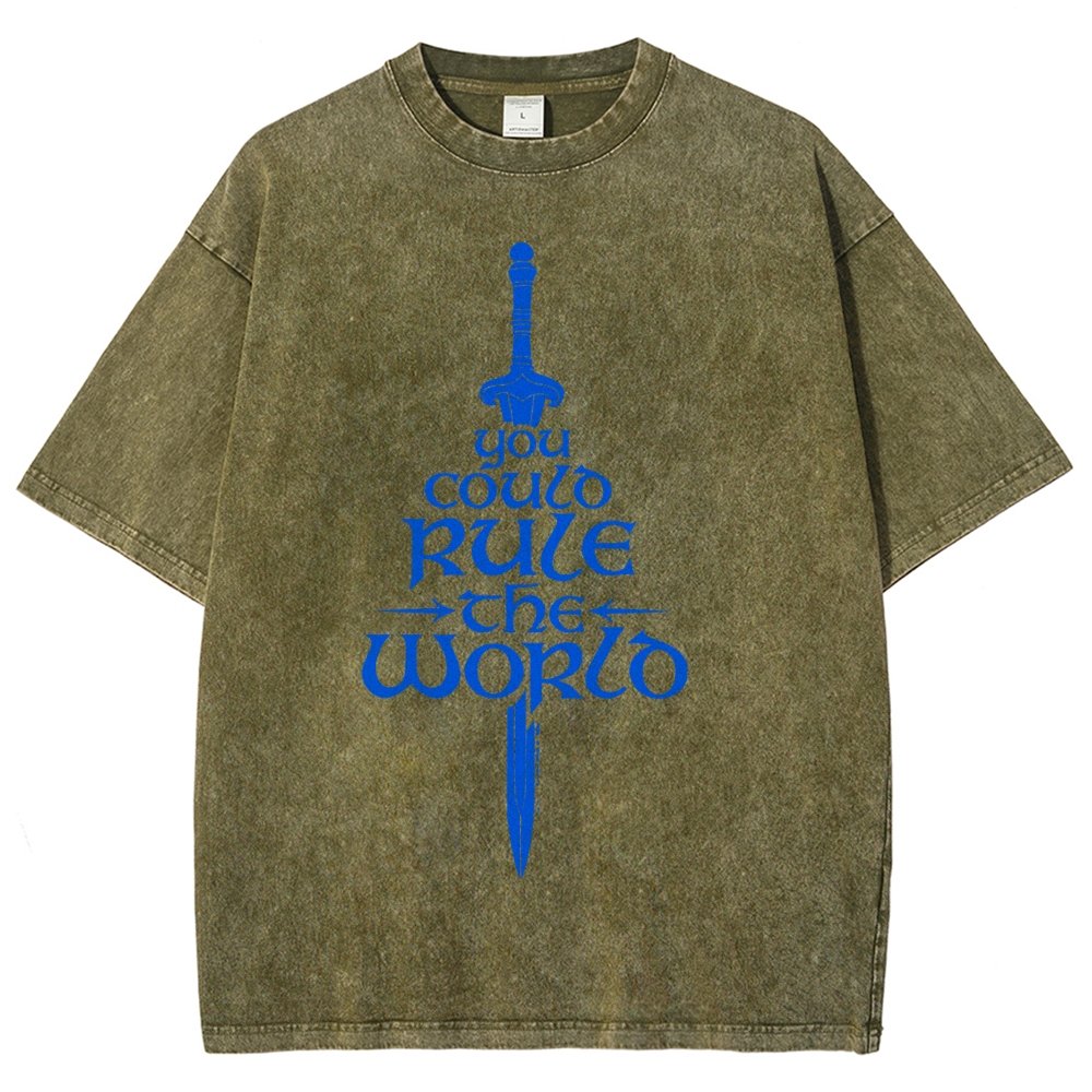 You Could Rule the World Vintage Distressed T-shirt