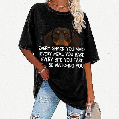 Every Snack You Make Vintage Distressed T-shirt