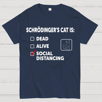 Schrodinger's Social Distancing Geek T-Shirt