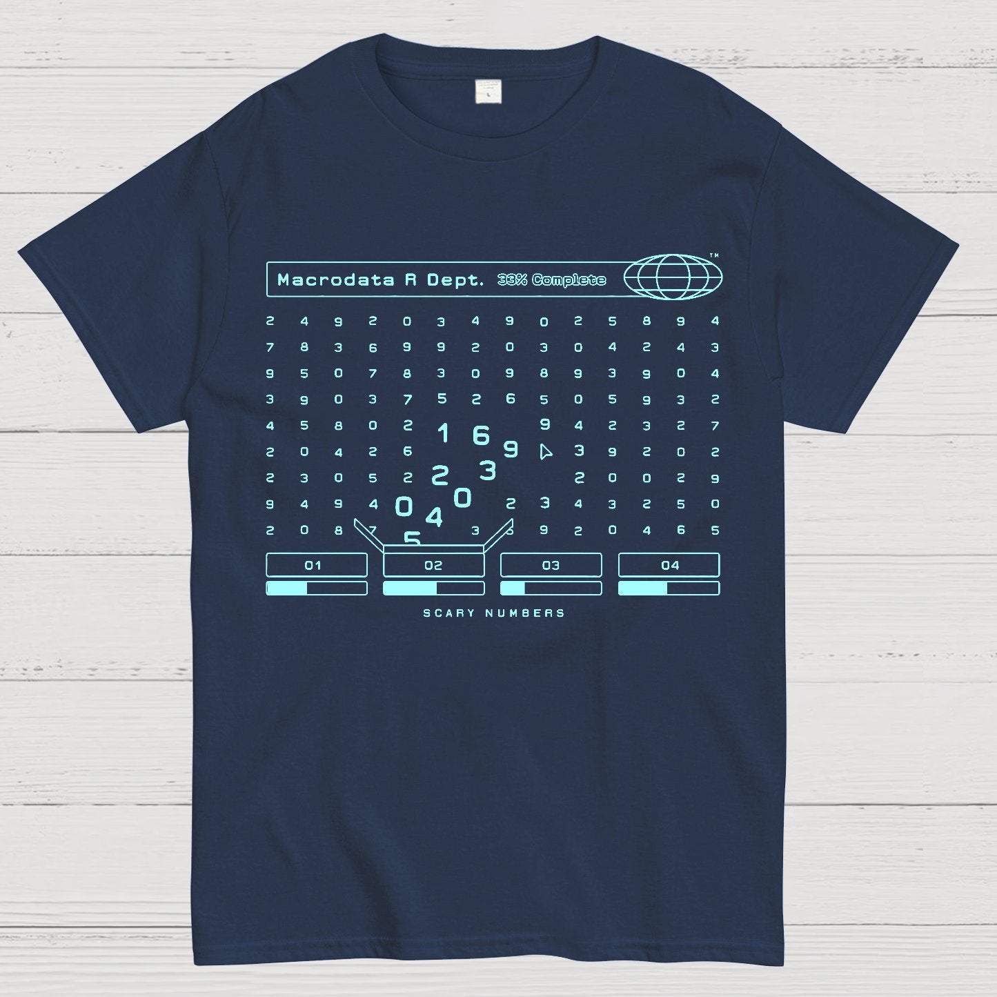 Scary Numbers Geek T-Shirt