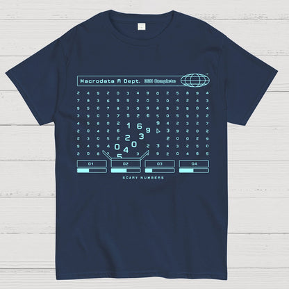 Scary Numbers Geek T-Shirt