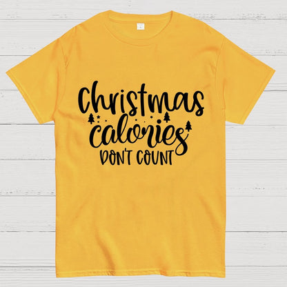 Christmas Calories Don't Count Geek T-Shirt
