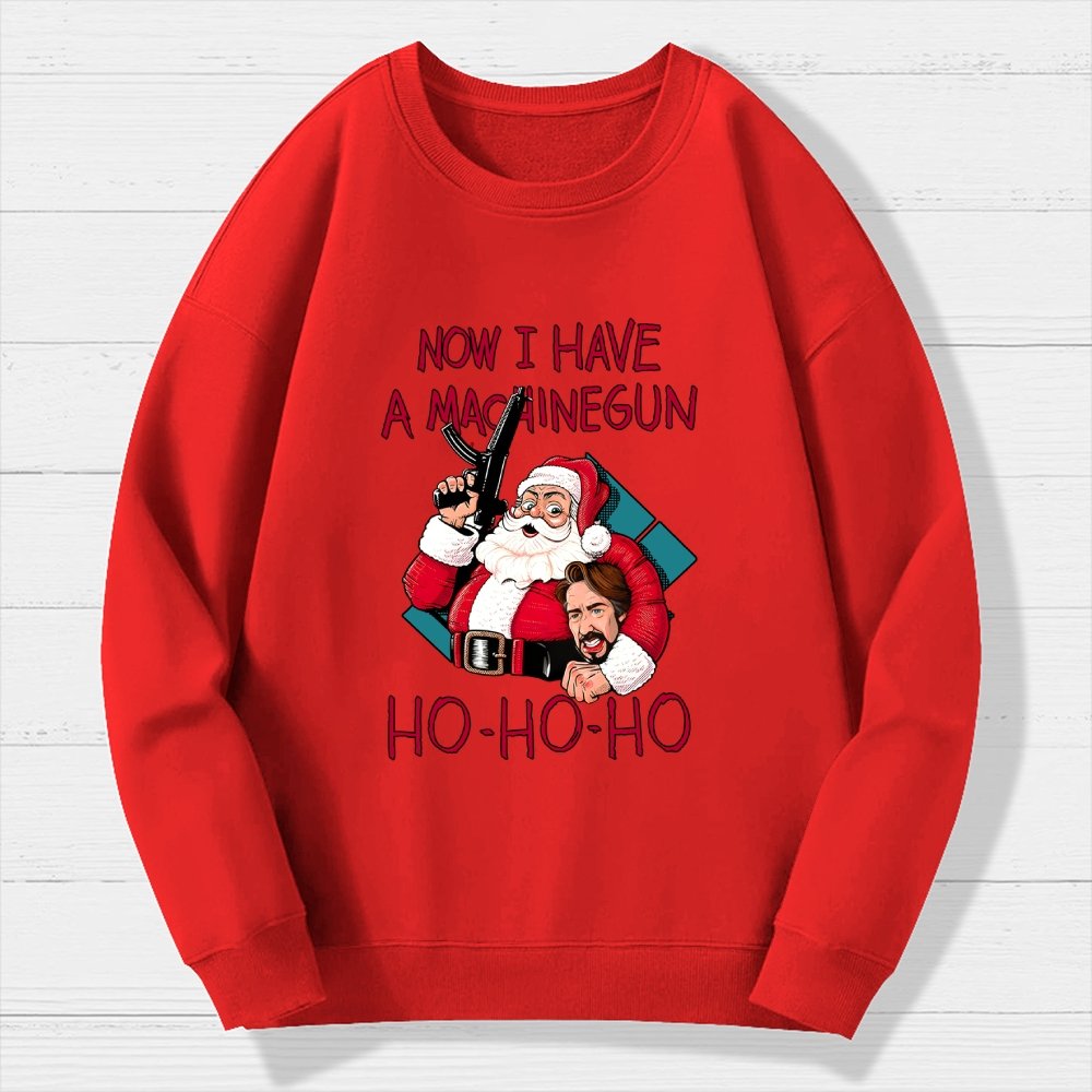 Ho-Ho-Ho Geek Cotton Sweatshirt