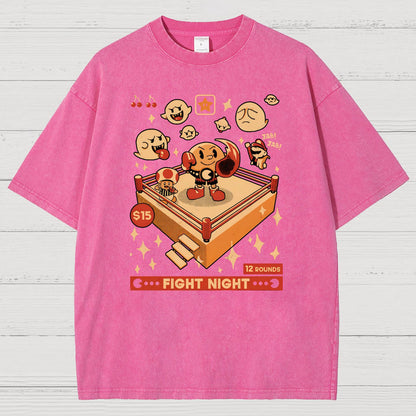Retro Arcade Showdown Vintage Distressed T-shirt