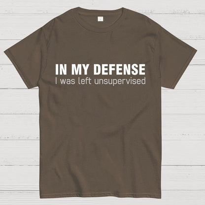I Was Left Unsupervised Geeky T-Shirt