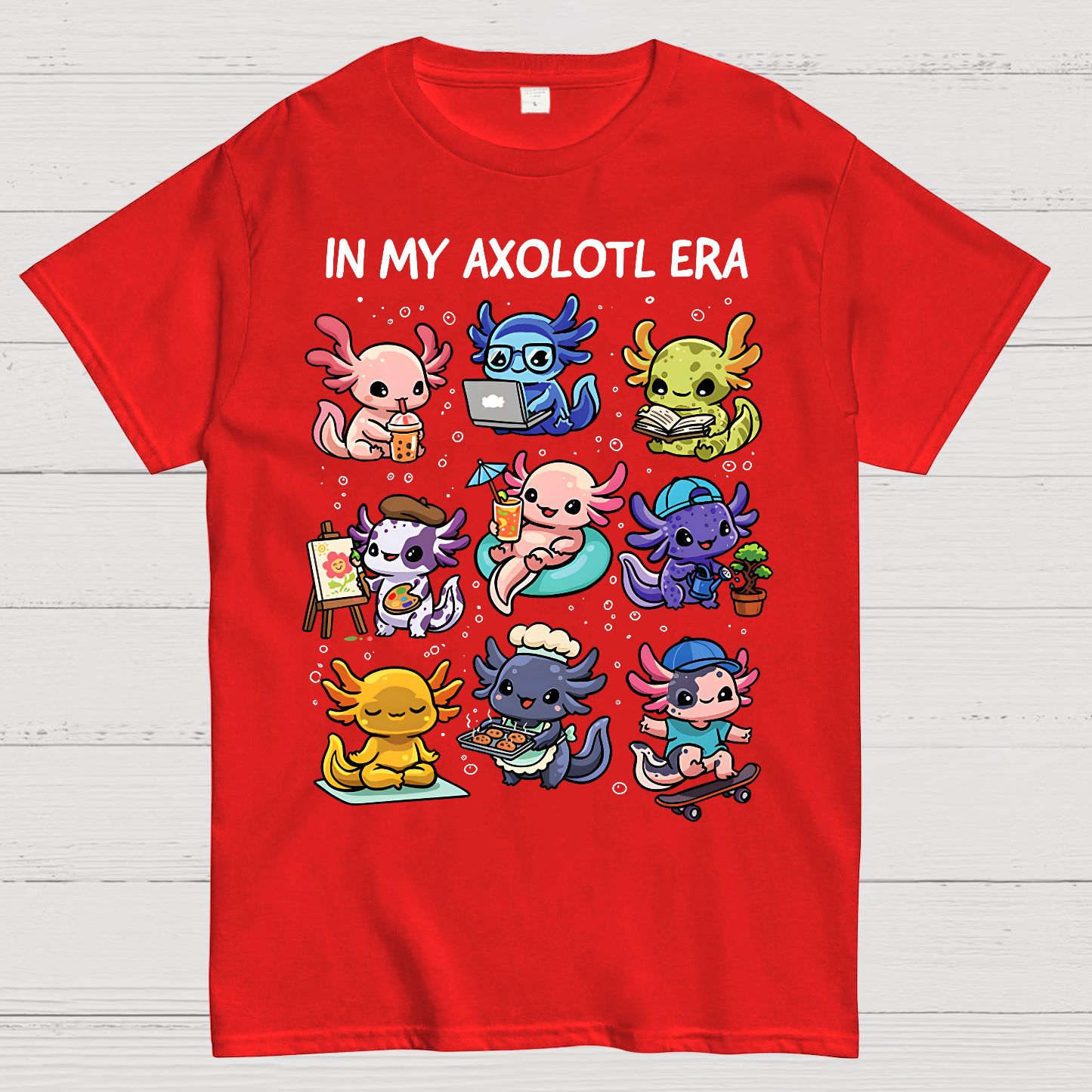 In My Axolotl Era Geek T-Shirt