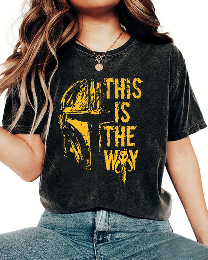 This Is The Path Vintage Distressed T-shirt