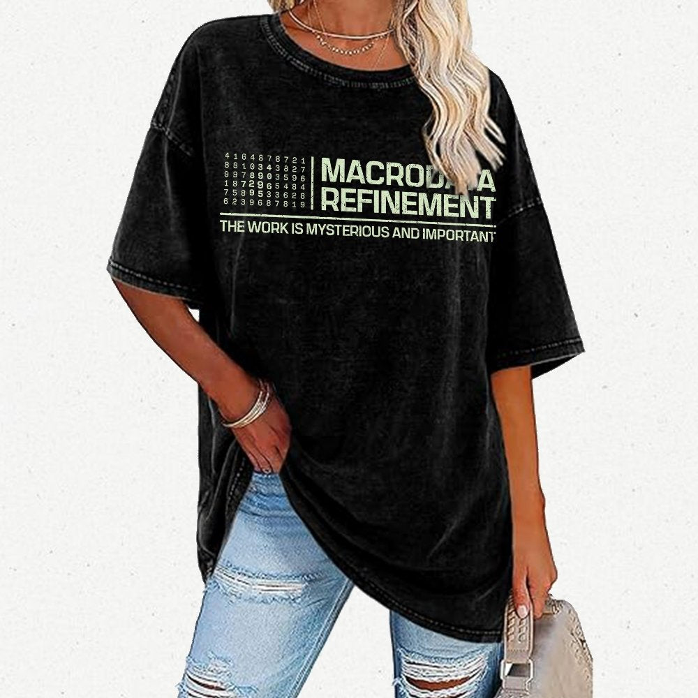 The Work Is Mysterious And Important Vintage Distressed T-shirt