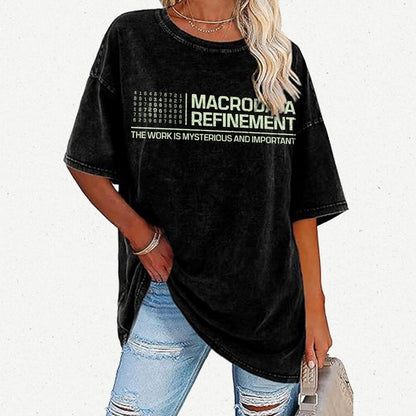 The Work Is Mysterious And Important Vintage Distressed T-shirt