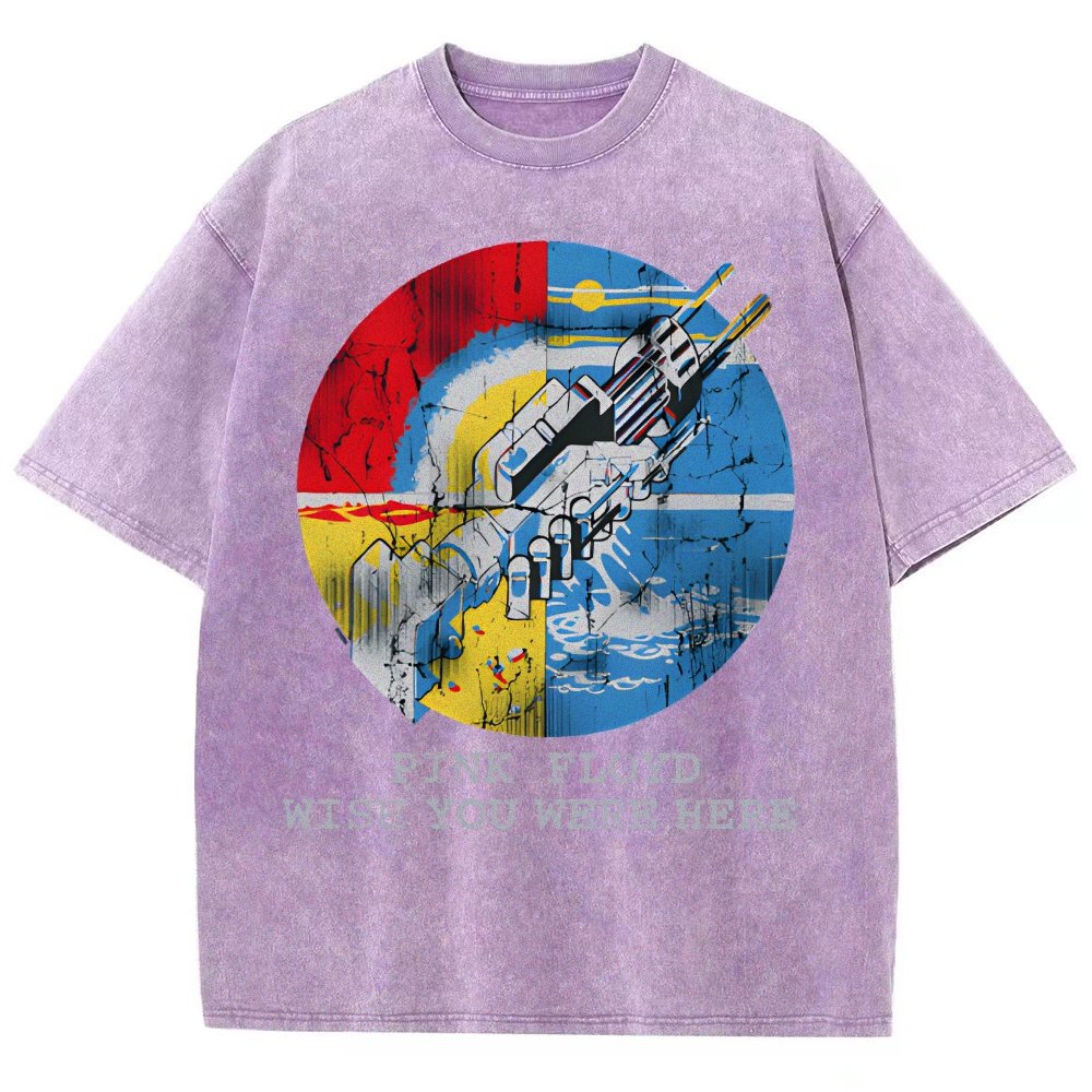 Welcome to the Machine A User Manual for Reality Vintage Distressed T-shirt