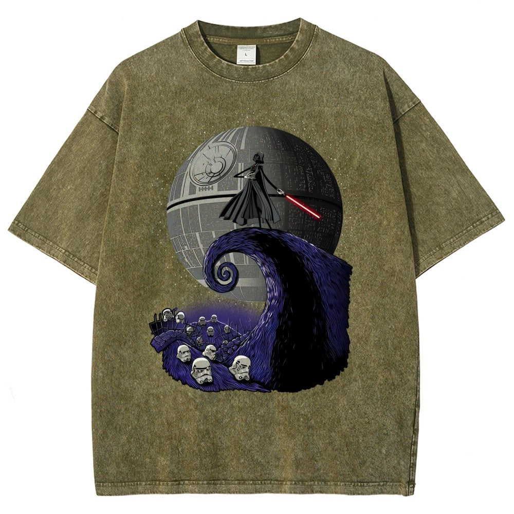 The Nightmare Before Realm Vintage Distressed T-shirt