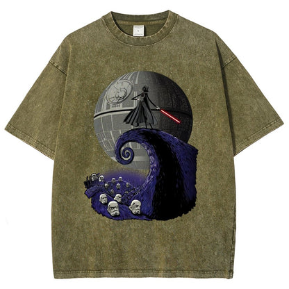 The Nightmare Before Realm Vintage Distressed T-shirt