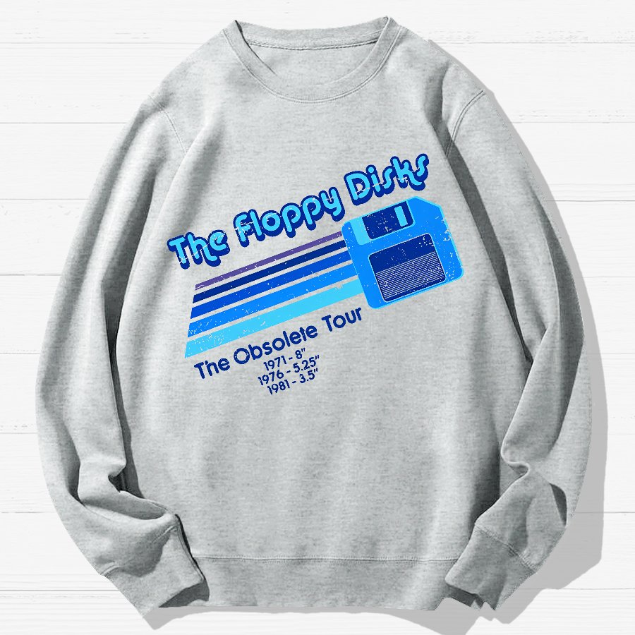 The Floppy Disks Geek Cotton Sweatshirt