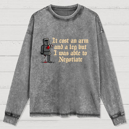 The Negotiation Washed Long Sleeve Tee