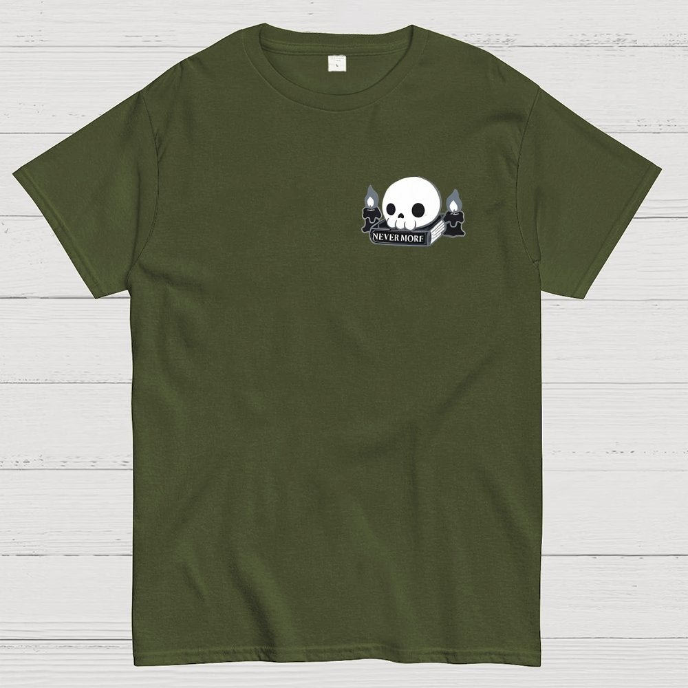 Never More Front And Back Printing Geek T-Shirt