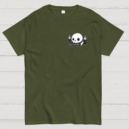 Never More Front And Back Printing Geek T-Shirt