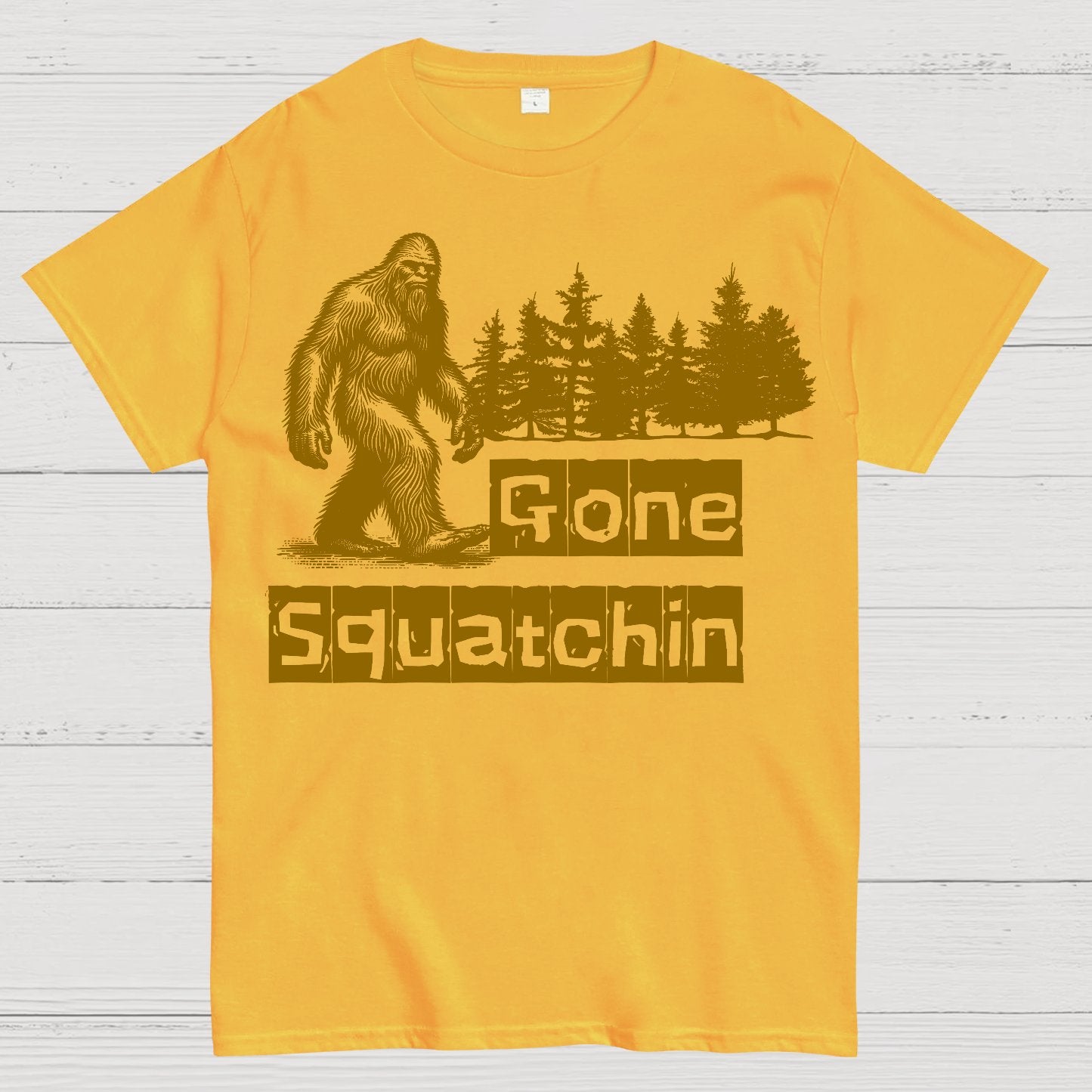 Gone Squatchin Geek T-Shirt
