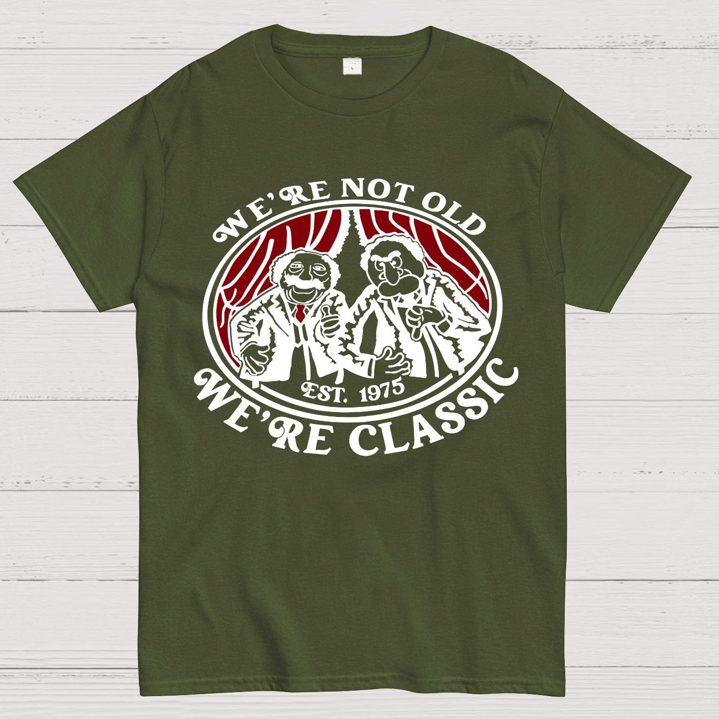 We're Not Old We're Classic Geek T-Shirt