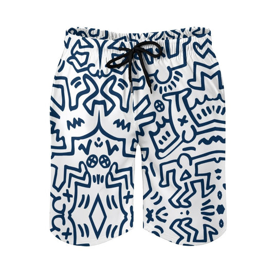 Geek Travel Culture Graffiti Geek Shorts