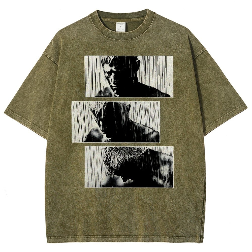 Tears In Rain Vintage Distressed T-shirt