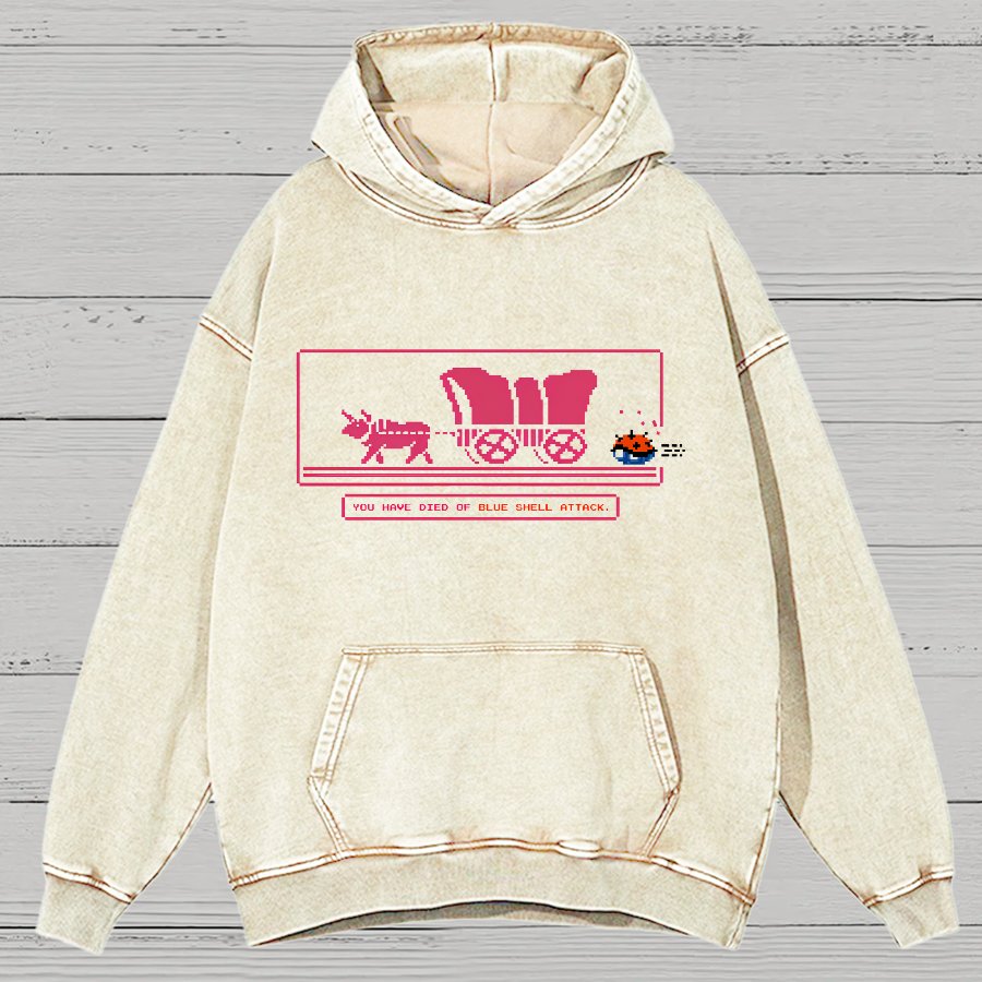 Oregon Karting Vintage Distressed Hoodie