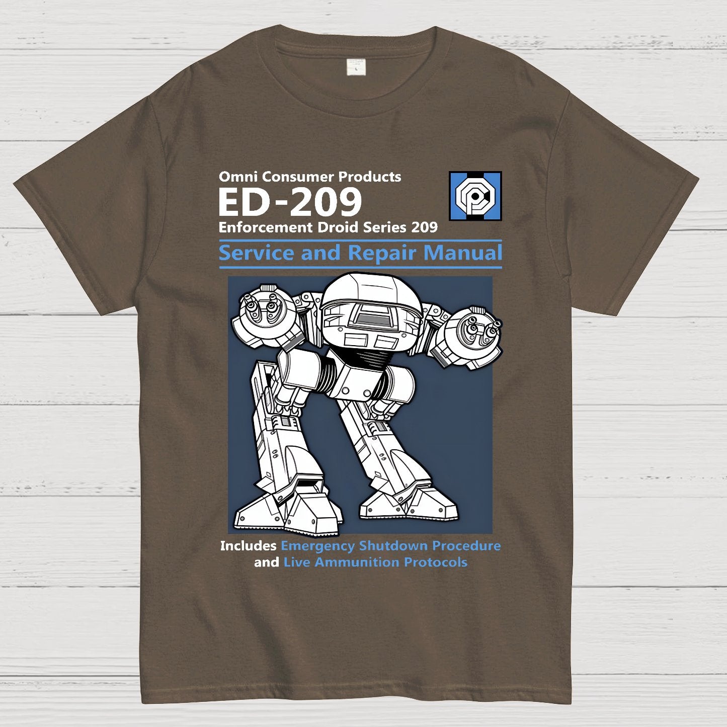 ED209 Service and Repair Manual Geek T-Shirt