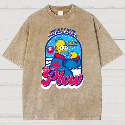 Mr. Plow Vintage Distressed T-shirt