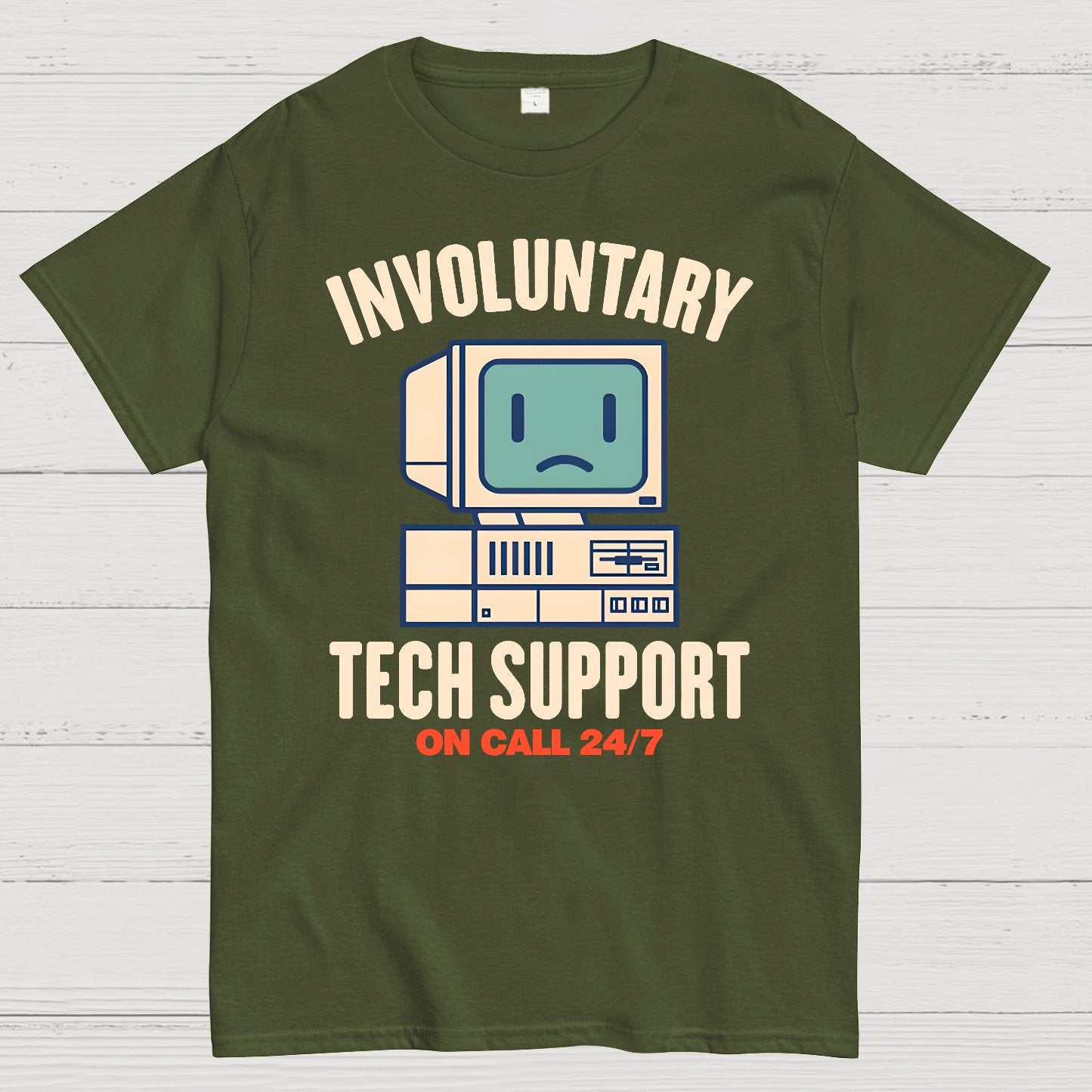 Involuntary Tech Support Geek T-Shirt