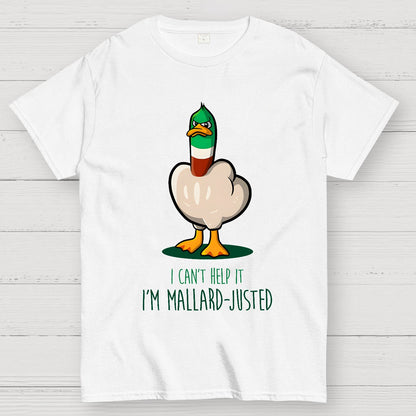 Maladjusted Mallard Geek T-Shirt