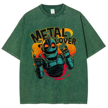 Giant Metal Lover Vintage Distressed T-shirt