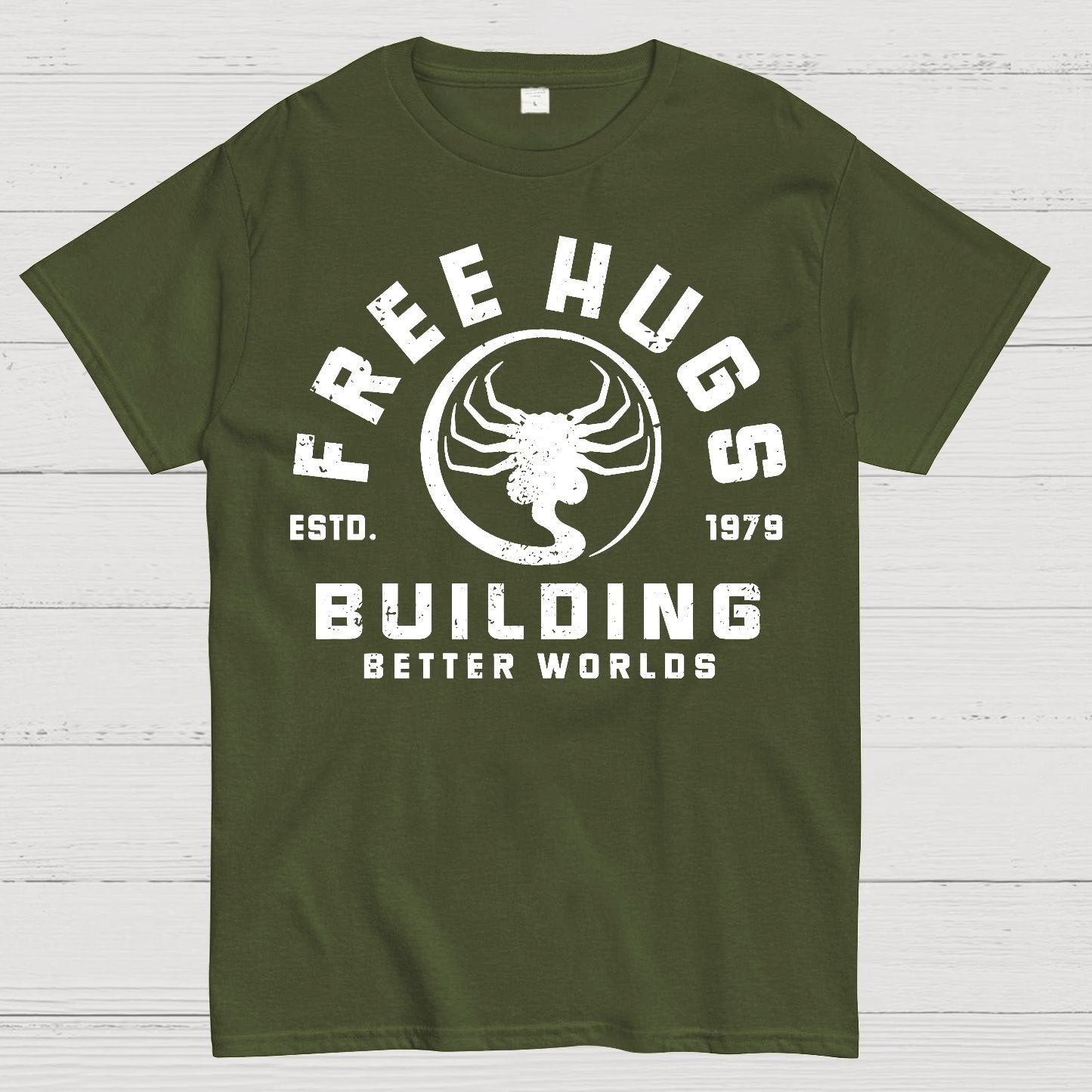 Slobbery Hug Geek T-Shirt