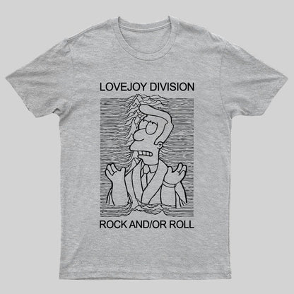 Joyful Division Rock And/Or Roll Geeky T-Shirt