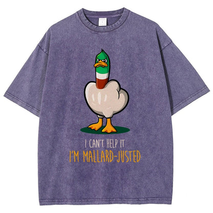 Maladjusted Mallard Vintage Distressed T-shirt