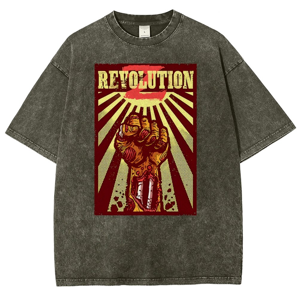 Revolution Z Vintage Distressed T-shirt