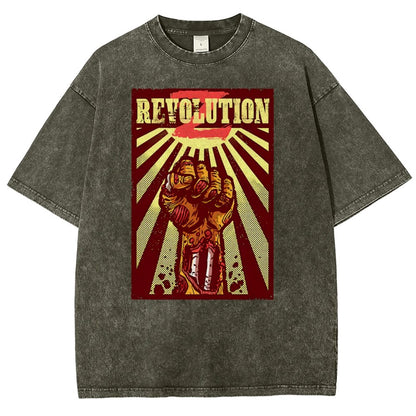 Revolution Z Vintage Distressed T-shirt