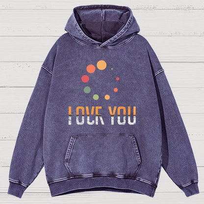 Complex Emotions Loading Vintage Distressed Hoodie