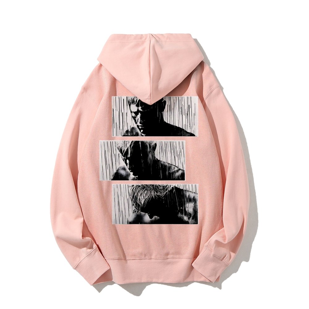 Tears In Rain Printed Back Unisex Cotton Hoodie
