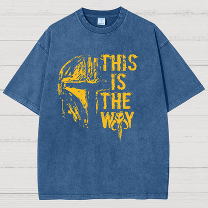 This Is The Path Vintage Distressed T-shirt