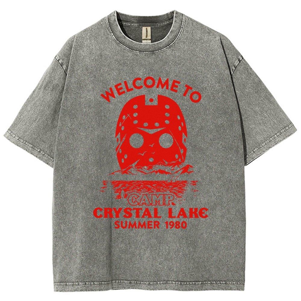 Welcome To Mystic Lake Vintage Distressed T-shirt