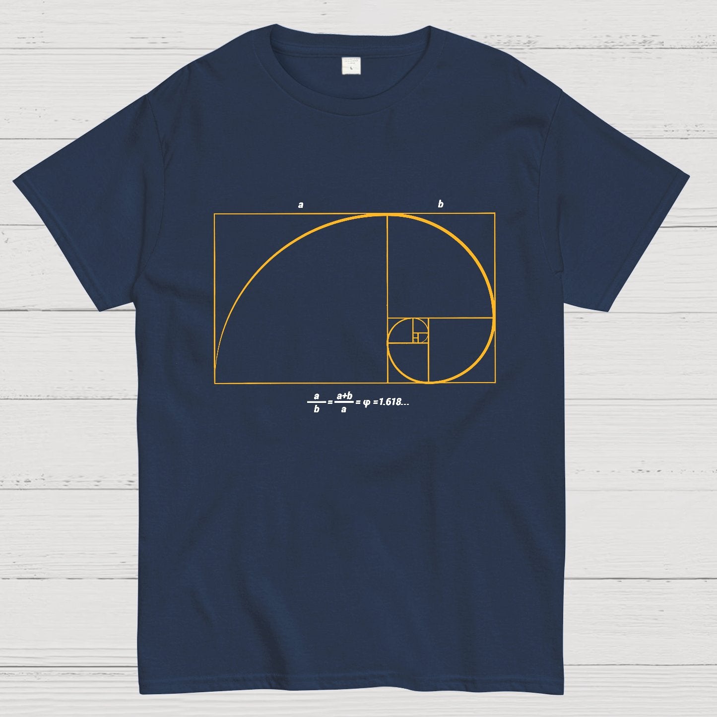 Fibonacci Shirt ∙ Math Art ∙ Science Engineer Geeky T-Shirt