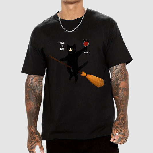 Raise A Glass To Halloween Geek T-Shirt
