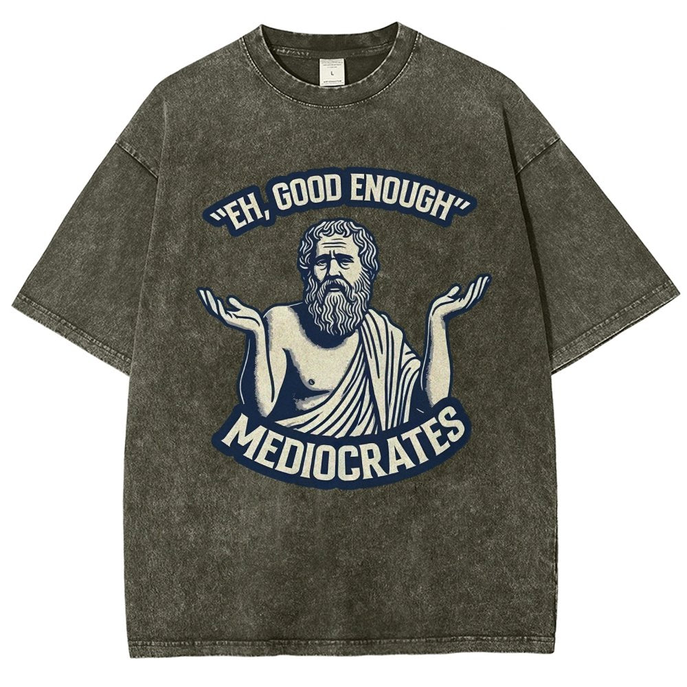 Eh Good Enough Vintage Distressed T-shirt