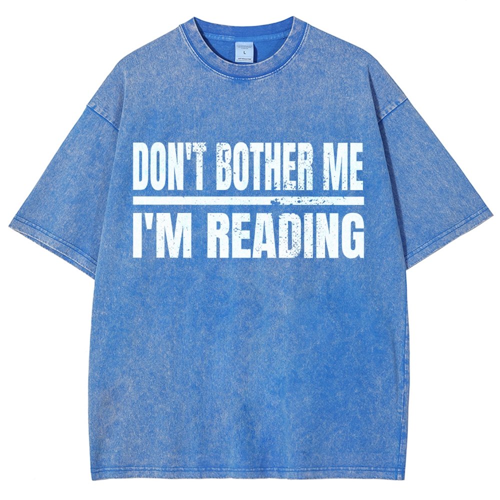 Don't Bother Me Vintage Distressed T-shirt