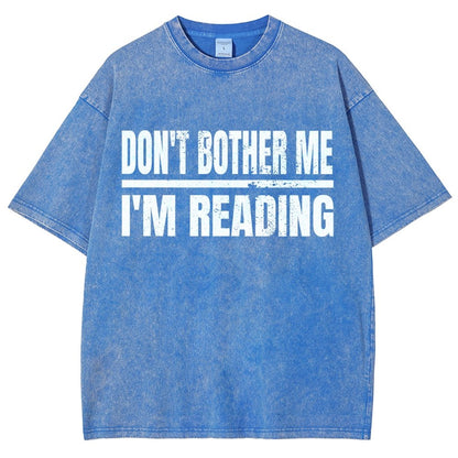 Don't Bother Me Vintage Distressed T-shirt