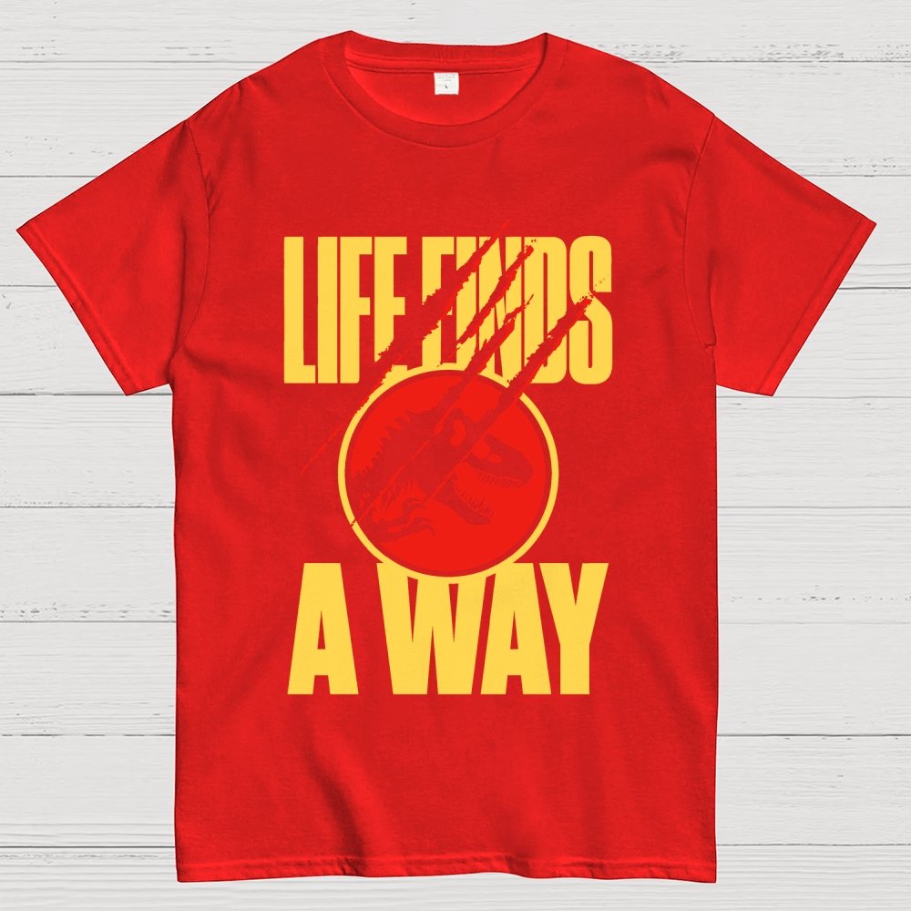 Life Finds A Way Unisex Geek T-Shirt