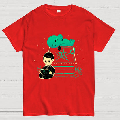 Cute Cthulhu And Lovecraft Geek T-Shirt