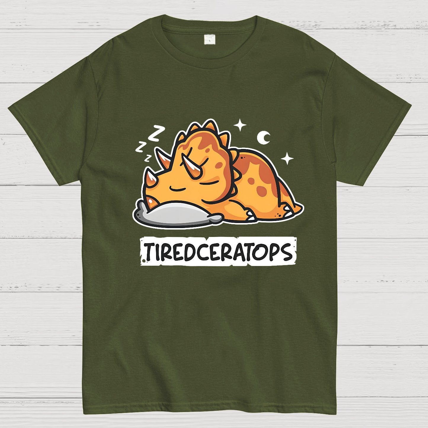 TIREDCERATOPS Geeky T-Shirt