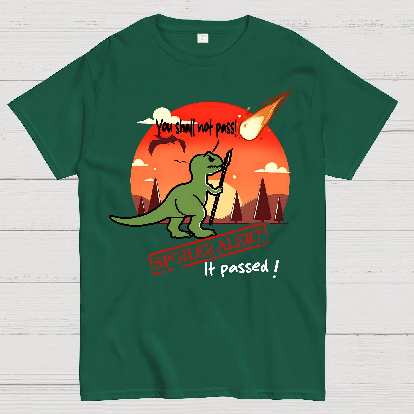Spoiler alert You shall not proceed! Geek T-Shirt