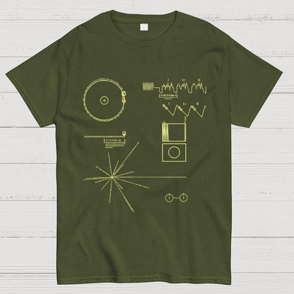 The Voyager Golden Record Geek T-Shirt